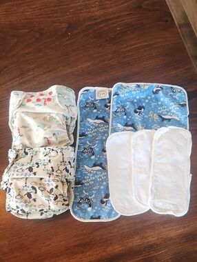 Lighthouse Kids All In One Cloth Diapers Plus Boosters